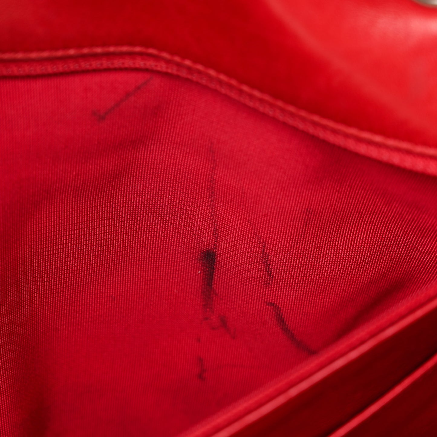 Patent Jumbo Single Flap Red