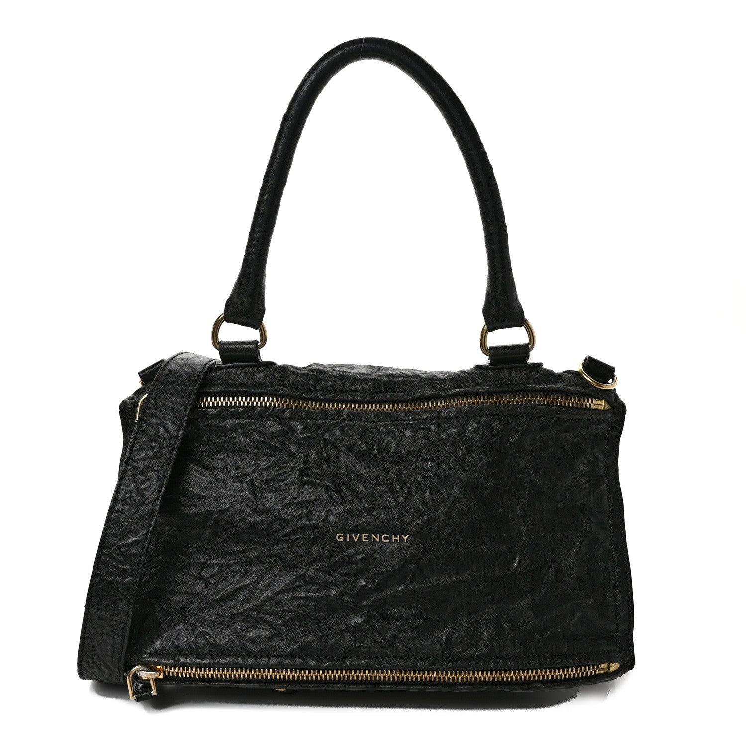 Givenchy Tumbled Sheepskin Medium Pandora Black 1 of 16