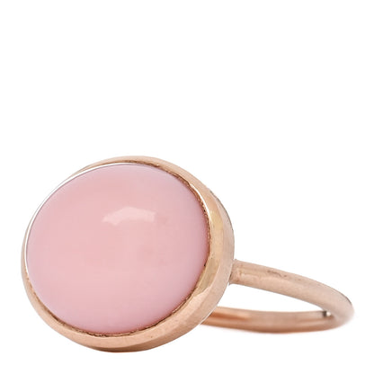 Irene Neuwirth 18K Pink Gold Pink Opal Oval Cocktail Ring 52 6 3 of 5