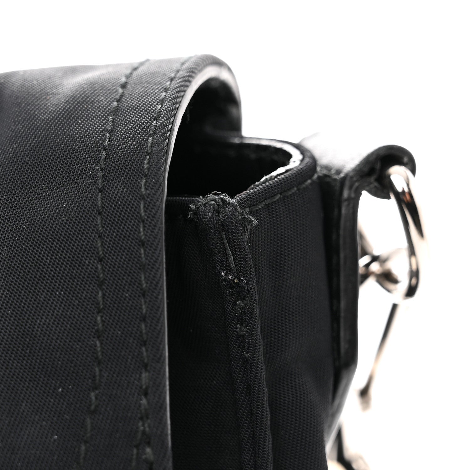 Proenza Schouler Nylon Calfskin Medium PS1 Satchel Black 14 of 15