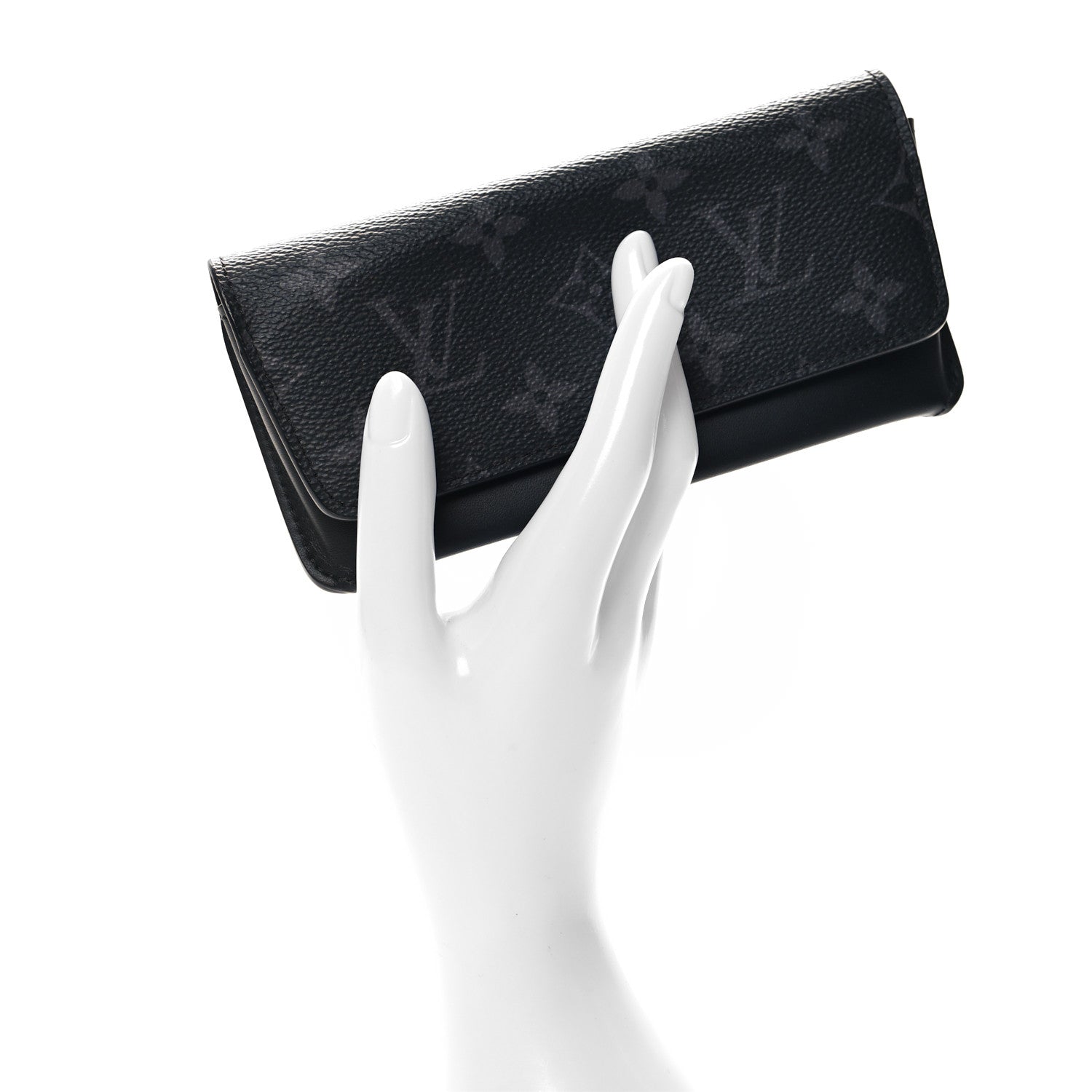 Louis Vuitton Monogram Eclipse Woody Sunglass Case 2 of 6