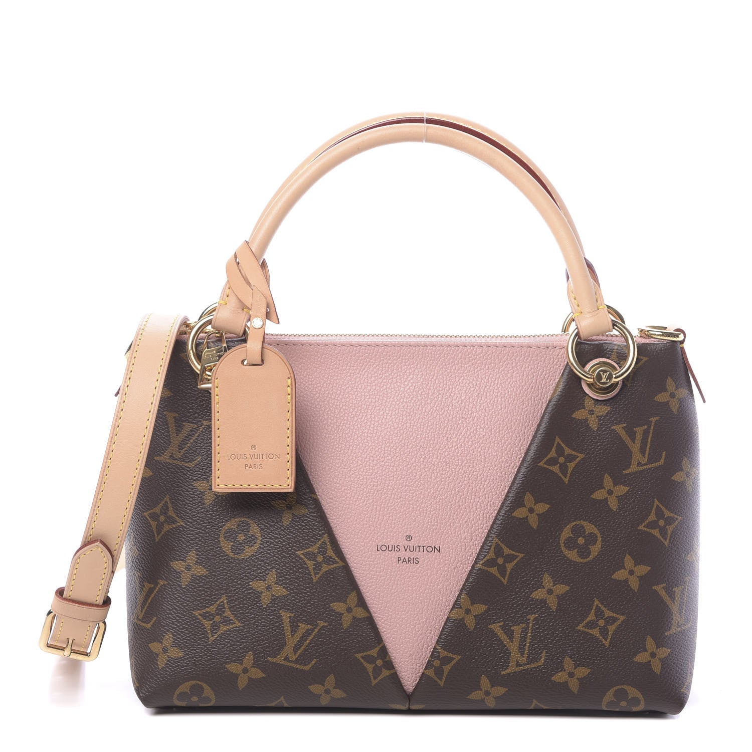 Louis Vuitton Monogram V Tote BB Rose Poudre 1 of 10