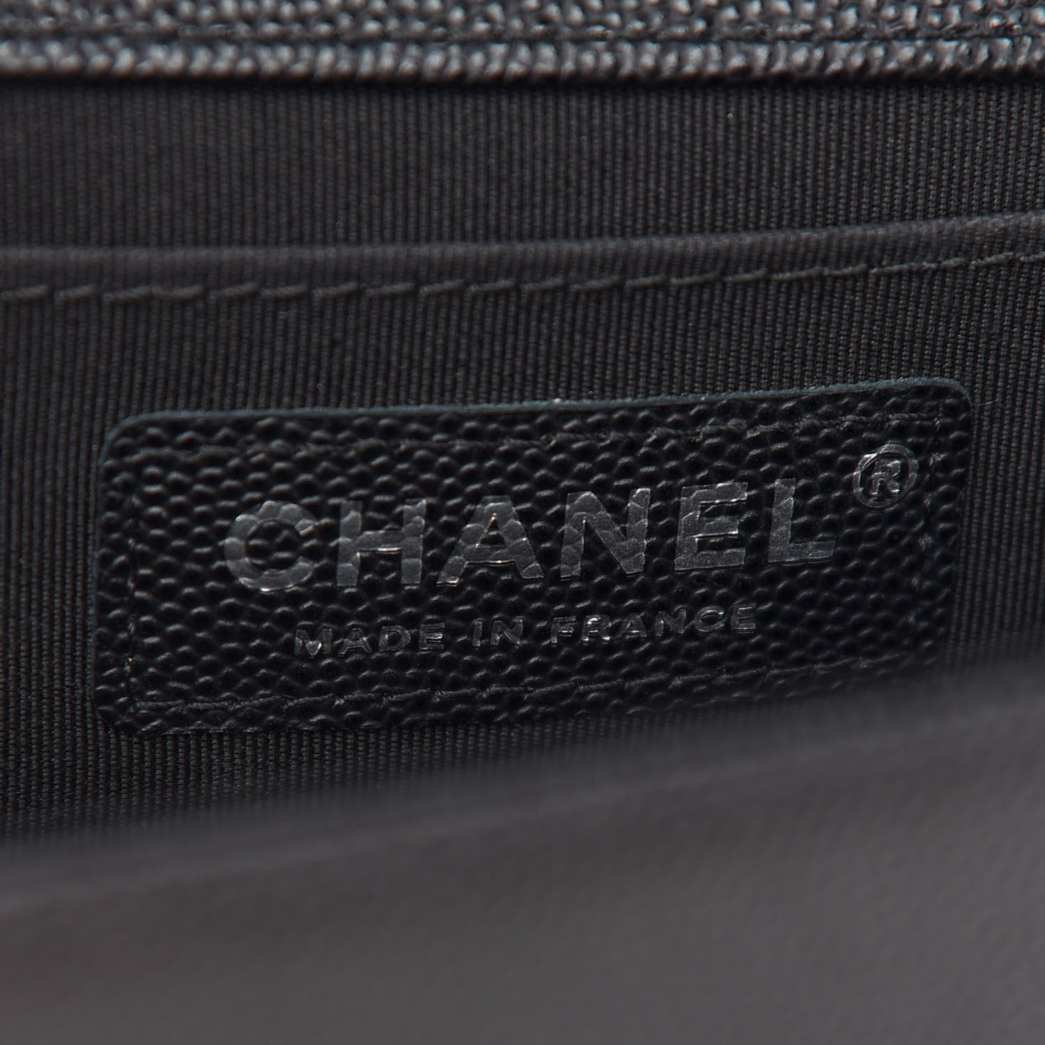 Chanel Caviar Quilted Medium Boy Flap Black 6 of 10