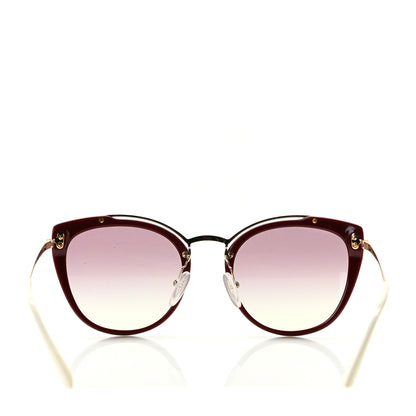 Prada Cat Eye Sunglasses SPR 20U White 6 of 7