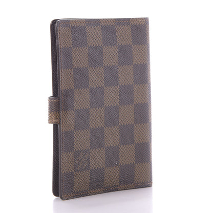 Louis Vuitton Damier Ebene Small Ring Agenda Cover 3 of 8