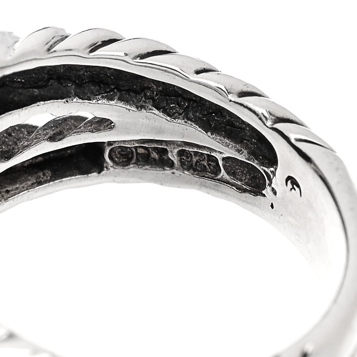 Sterling Silver Diamond Black Onyx 11mm Albion Statement Ring 51 5.75
