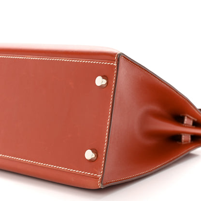 Hermes Box Kelly Sellier 32 Brique 10 of 13