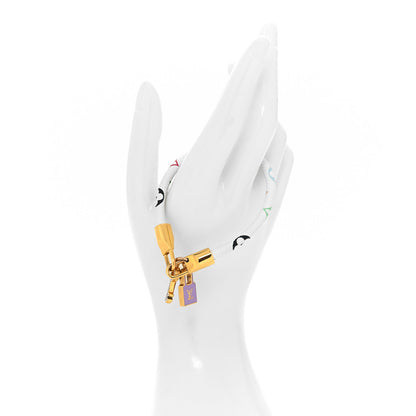 Louis Vuitton Monogram Multicolor Luck It Bracelet White 2 of 4