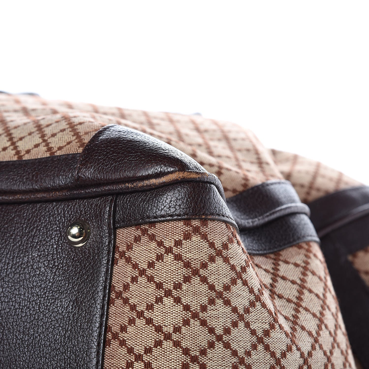Gucci Diamante Duffle Bag Brown 12 of 17