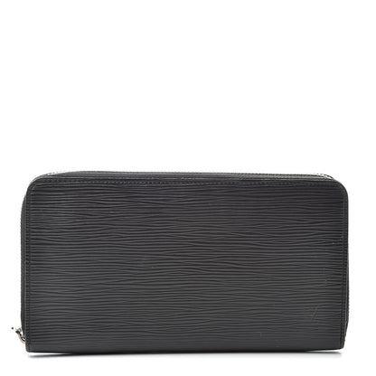 Louis Vuitton Epi Zippy Organizer Wallet Black 1 of 15