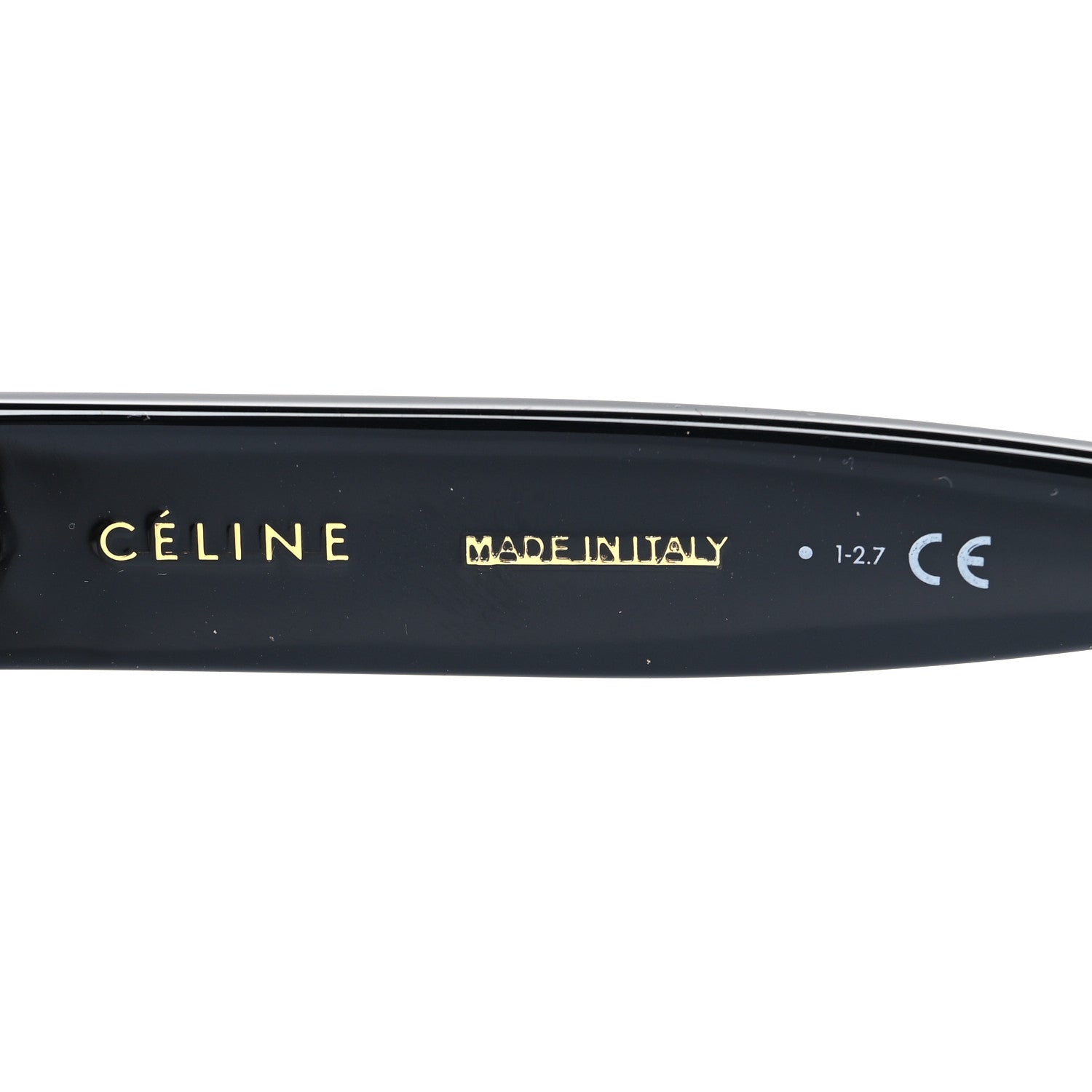 Celine Shadow Sunglasses CL 4001IN Black Havana 5 of 8