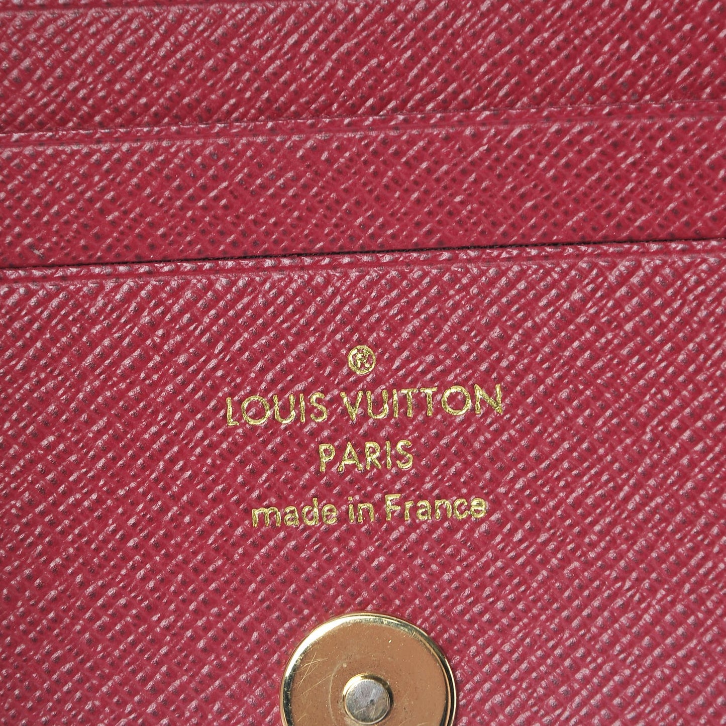 Monogram Adele Compact Wallet Fuchsia