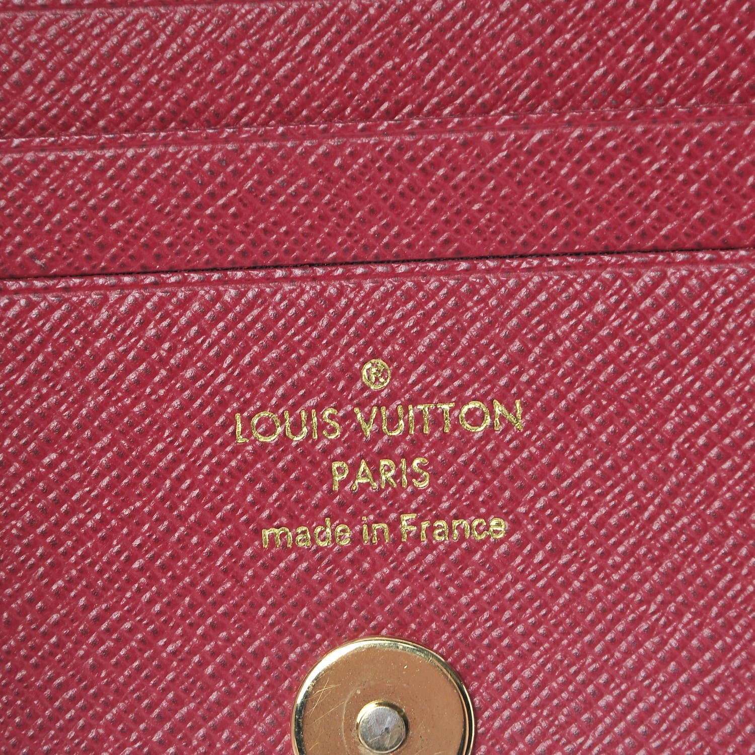 Louis Vuitton Monogram Adele Compact Wallet Fuchsia 8 of 9