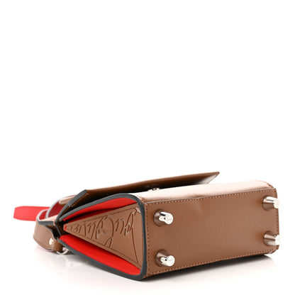 Christian Louboutin Calfskin Paloma Mini Empire Tote Cuoio 4 of 12