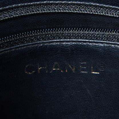Chanel Caviar CC Shoulder Bag Black 10 of 11