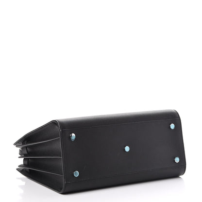 Saint Laurent Grained Calfskin Small Sac De Jour Black 4 of 11