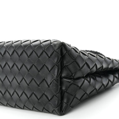 Bottega Veneta Nappa Intrecciato Small Andiamo Shoulder Bag Black 9 of 10