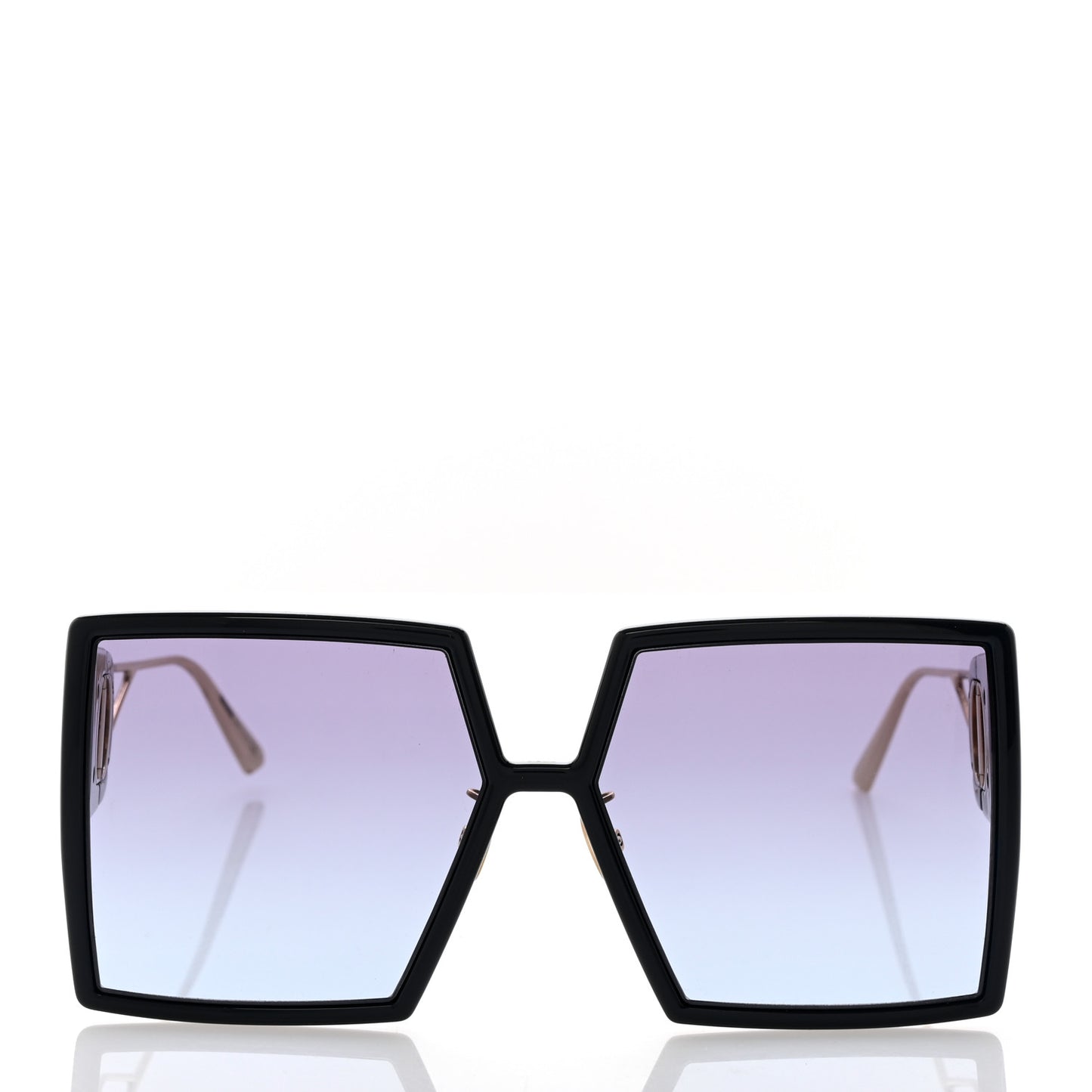 Square 30 Montaigne Sunglasses Blue