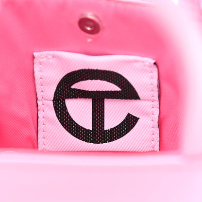 Telfar Vegan Leather Small Shopping Bag Bubblegum 5 of 10