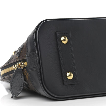Louis Vuitton Monogram Sequins Eclipse Alma BB Black 7 of 10