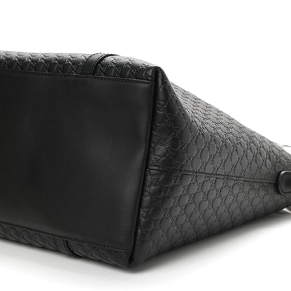 Gucci Soft Microguccissima Dome Satchel Black 10 of 10