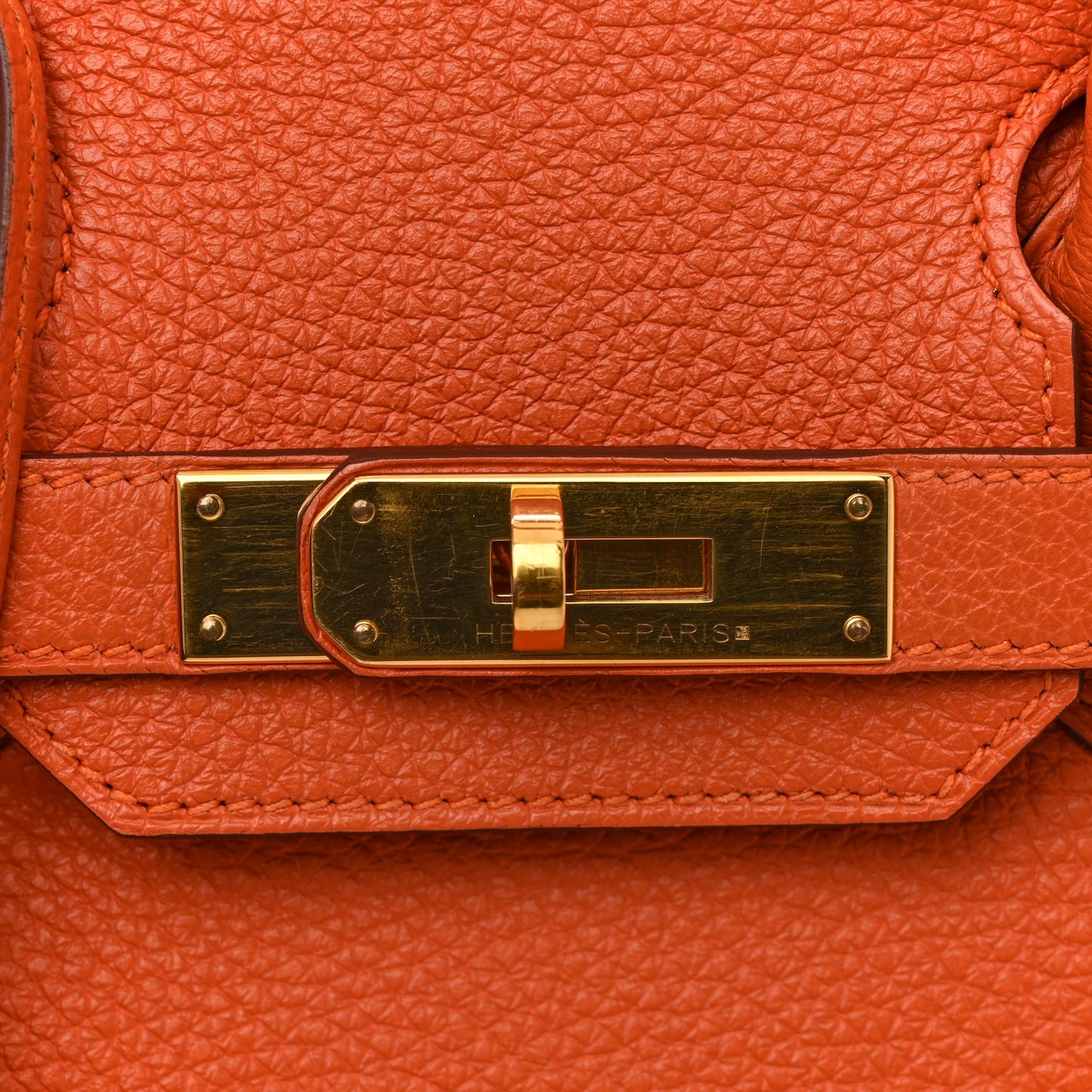 Togo Birkin 30 Orange