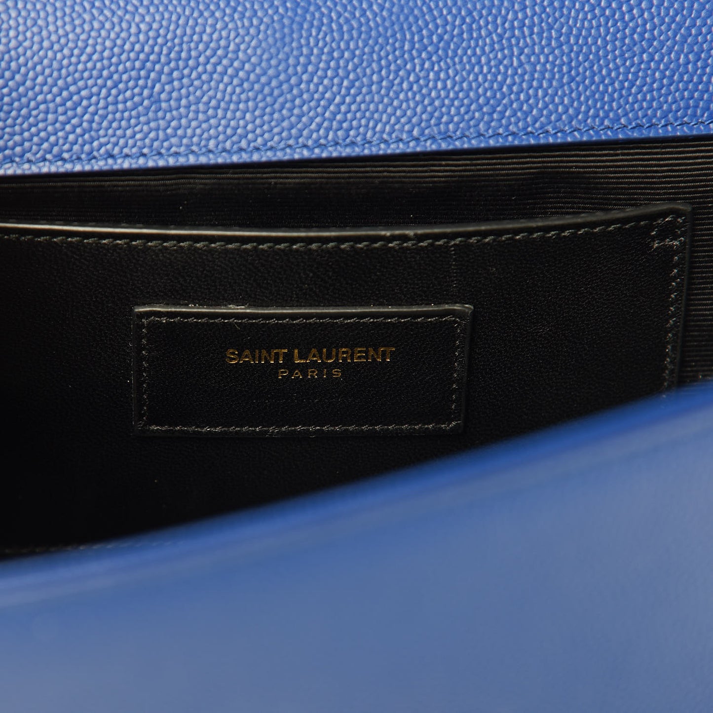 Grain De Poudre Medium Classic Monogram Kate Satchel Flash Blue