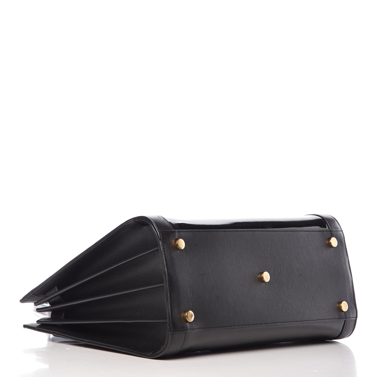 Patent Small Sac de Jour Black