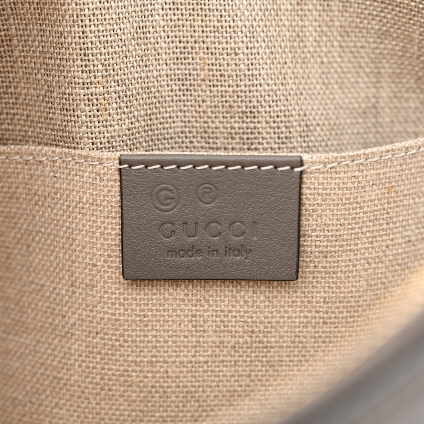 Microguccissima Mini Dome Bag Loess