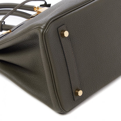 Hermes Togo Birkin 30 Vert De Gris 6 of 30