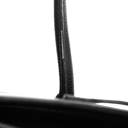 Celine Drummed Calfskin Micro Luggage Black 14 of 14