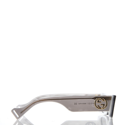 Gucci Acetate Rectangular GG0516S Sunglasses Grey Gold 3 of 7