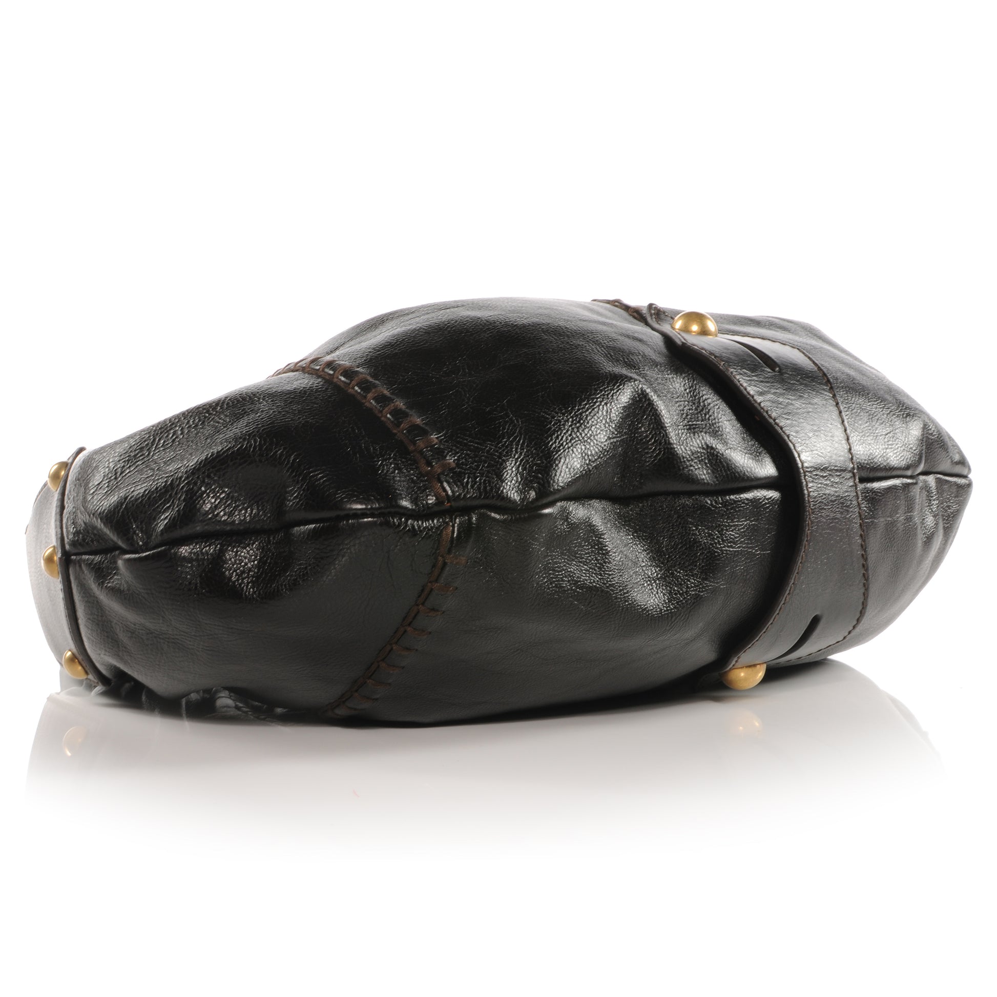 Saint Laurent Leather Vincennes Mombasa Hobo Bag Brown 4 of 6