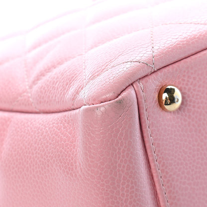 Chanel Caviar Quilted Petit Timeless Shopping Tote PTT Pink 8 of 14
