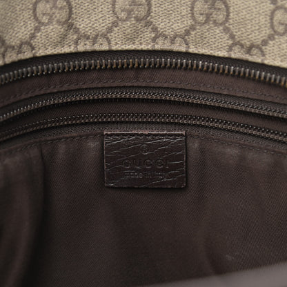 Gucci GG Supreme Monogram Small Joy Tote Dark Brown 6 of 16