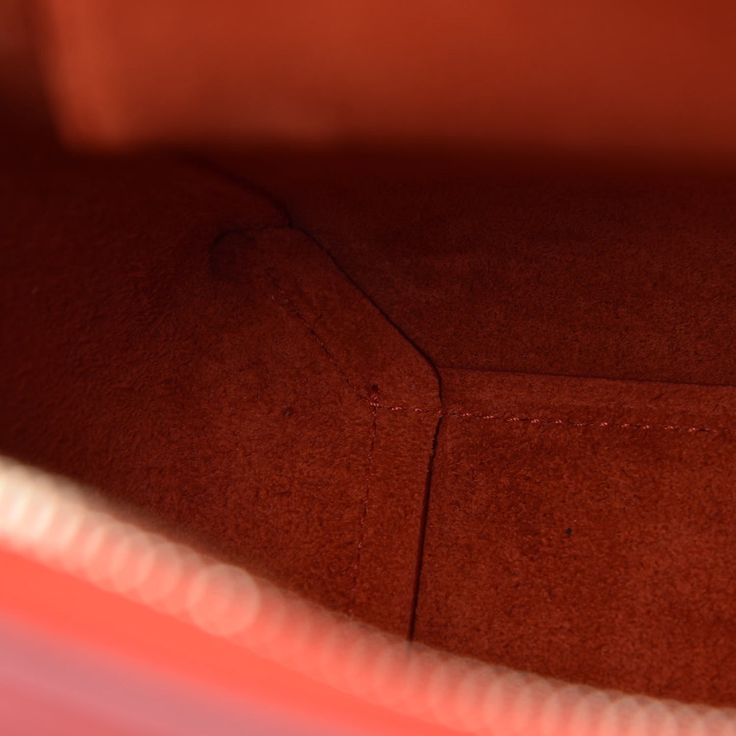 Grained Calfskin Micro Belt Bag Coral