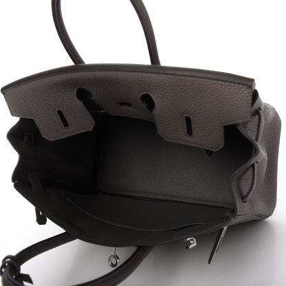 Hermes Togo Birkin 25 Etain 5 of 11