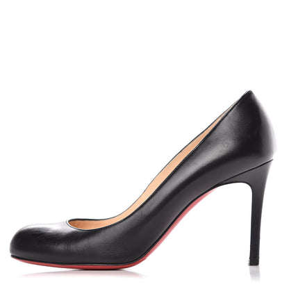 Christian Louboutin Kid Simple Pumps 37 Black 1 of 13