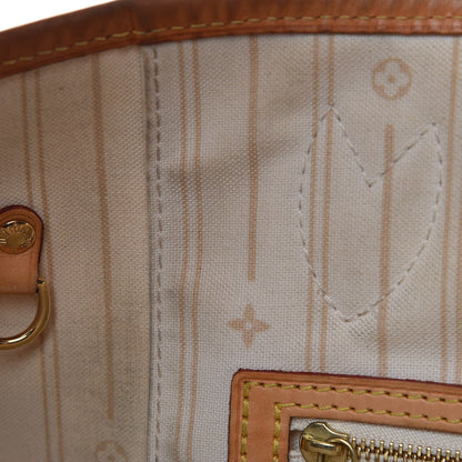 Louis Vuitton Damier Azur Neverfull MM 9 of 14