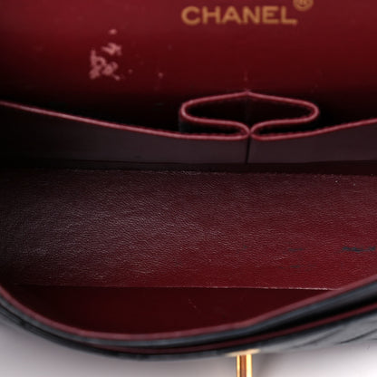 Chanel Lambskin Quilted Small Double Flap Black 14 of 18