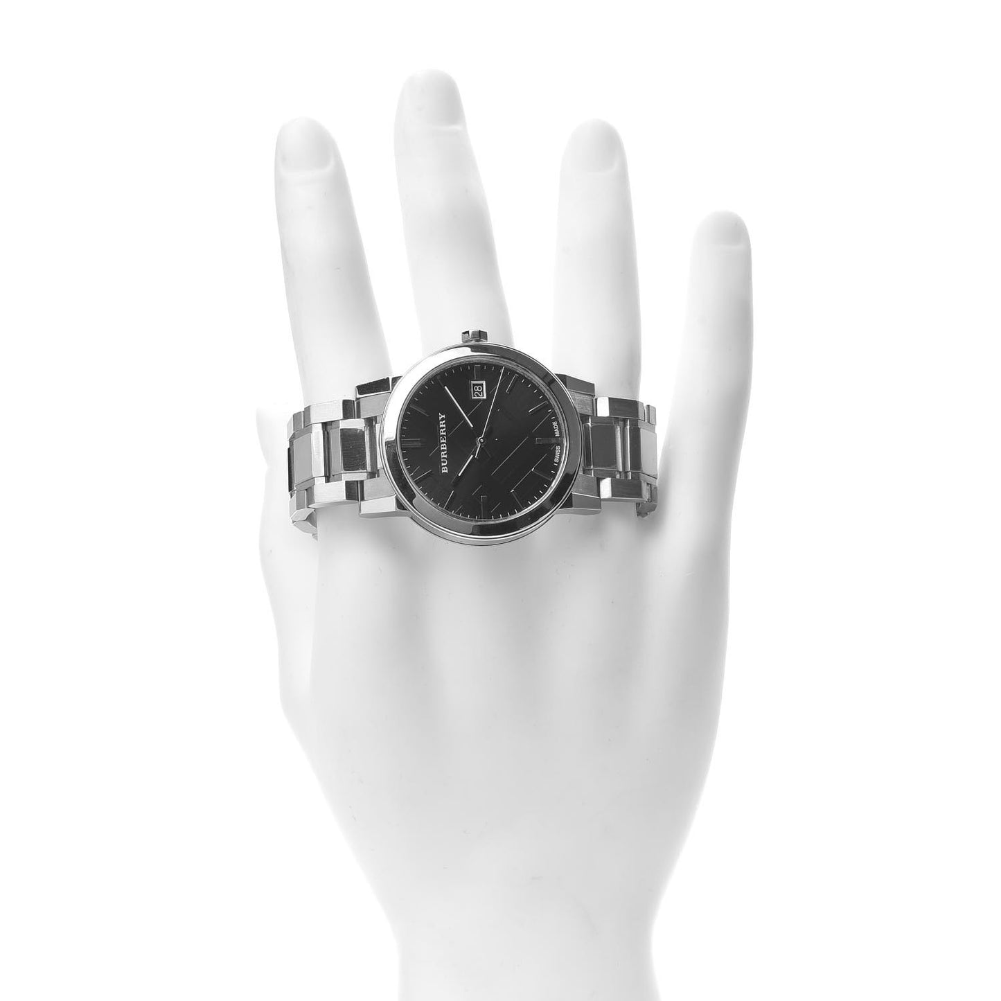 Stainless Steel 38mm The City Quartz Watch Black BU9001
