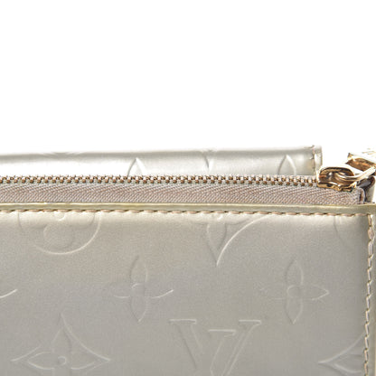 Louis Vuitton Vernis Mott Silver 9 of 15