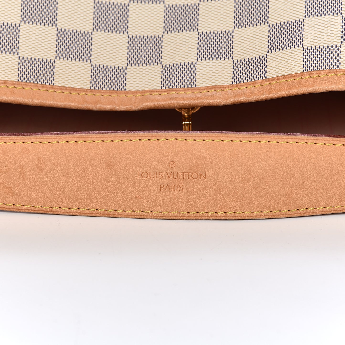 Damier Azur Delightful MM Rose Ballerine