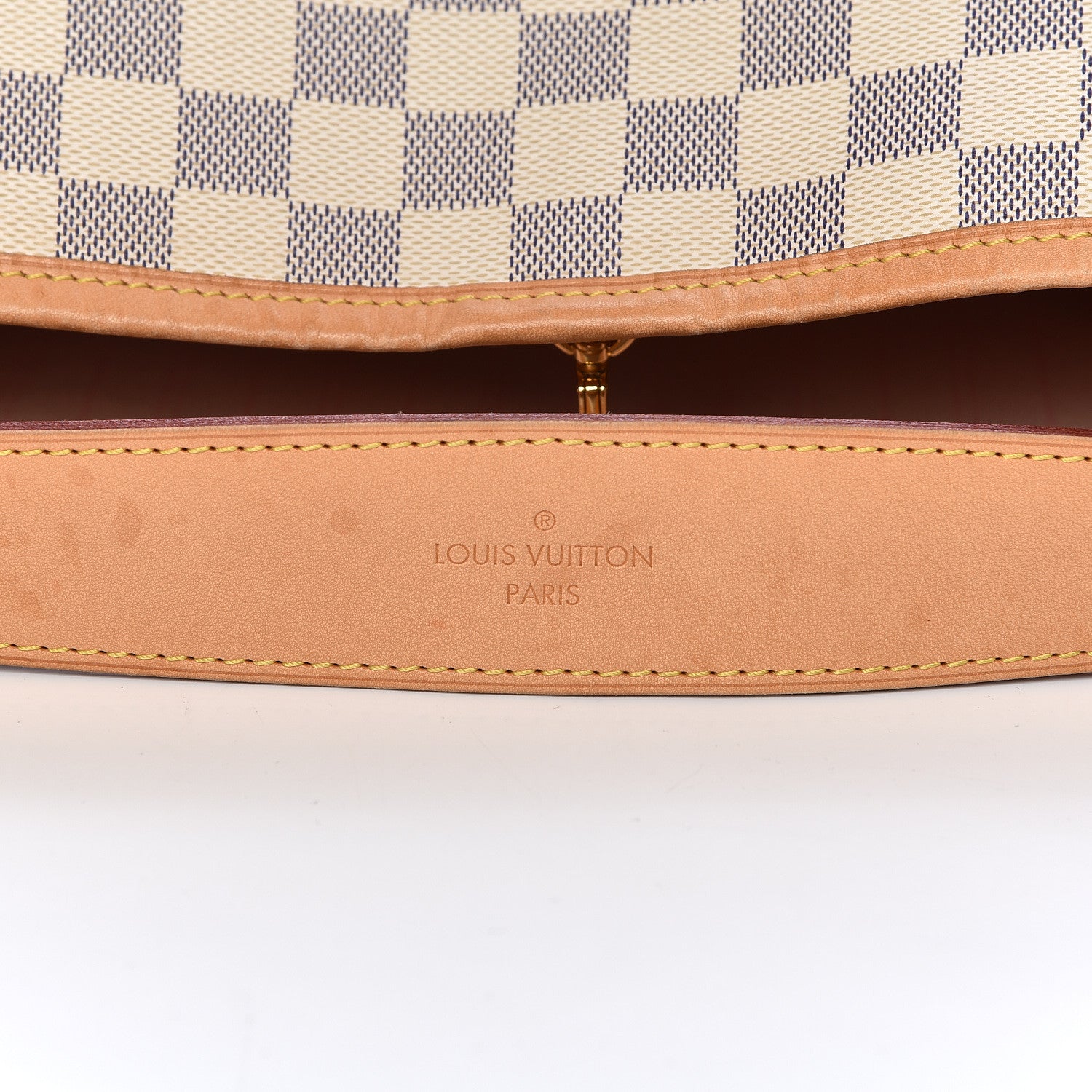 Louis Vuitton Damier Azur Delightful MM Rose Ballerine 14 of 18