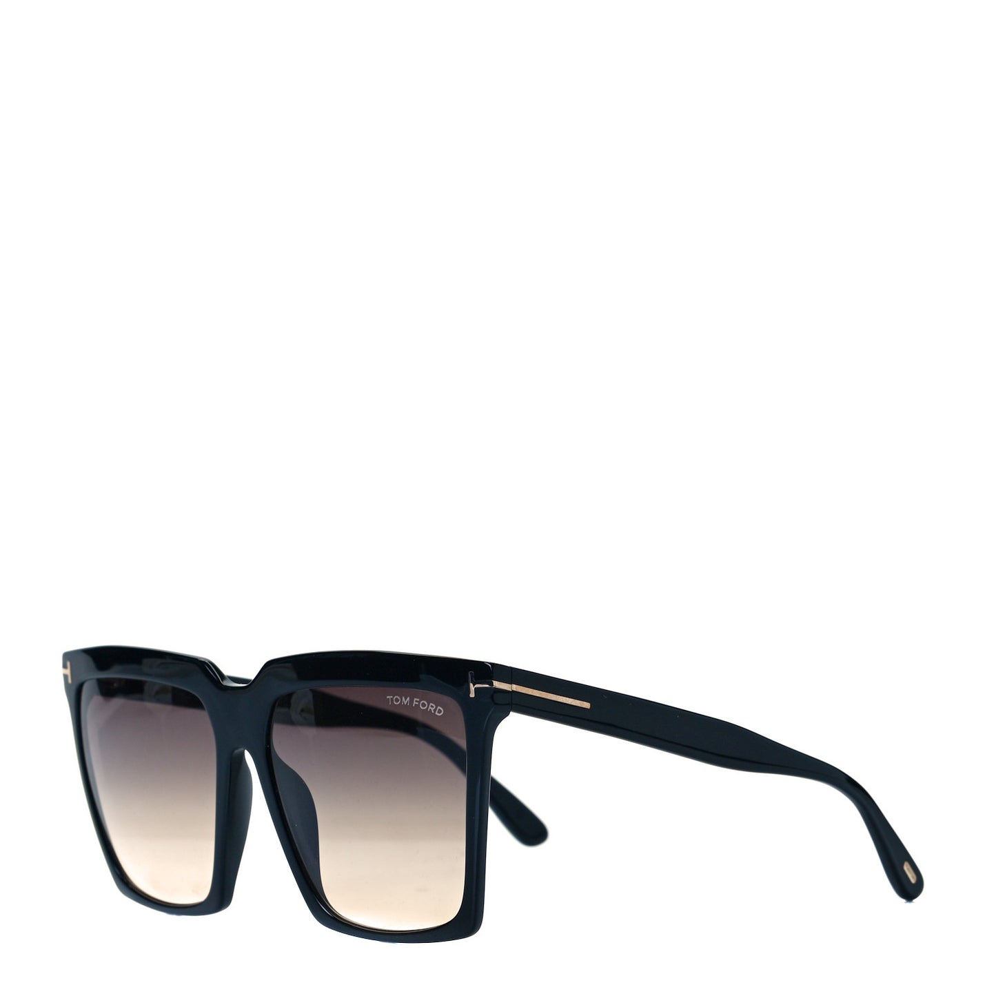 Acetate Polarized Sabrina Cat Eye Sunglasses TF764 Black