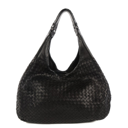 Bottega Veneta Nappa Intrecciato Large Campana Nero Black 1 of 9
