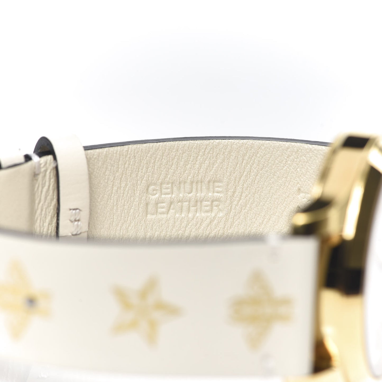 Stainless Steel Calfskin 38mm G-Timeless Bee Star Quartz Watch White