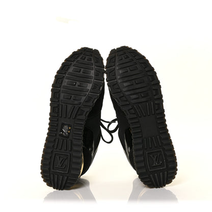 Louis Vuitton Suede Monogram Run Away Sneakers 40.5 Black 6 of 6