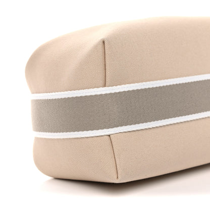 Hermes Canvas Small Bride-A-Brac Pouch Natural 7 of 8
