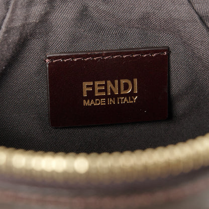 Fendi Zucchino Spalmati Forever Pochette Moro Black 6 of 11